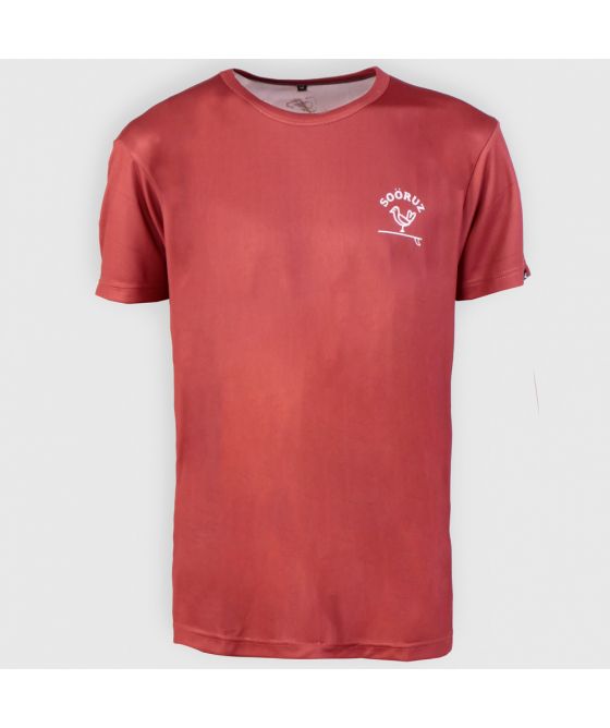 SOORUZ Water Tee POLYBIRD חולצת ספורט בצבע אדום