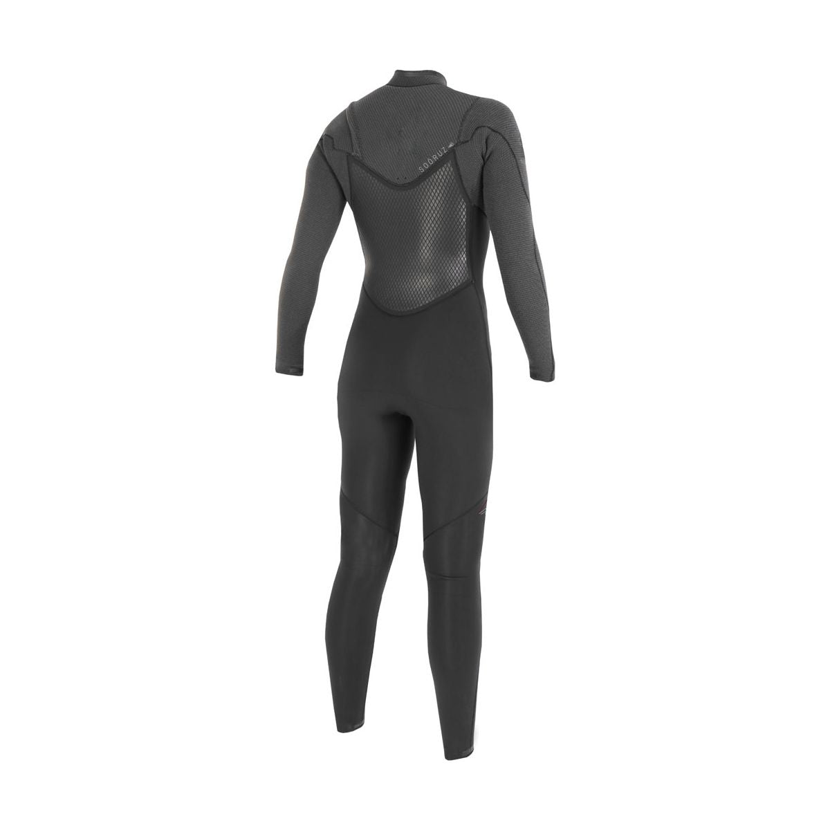 SOORUZ GURU Women 5/4 Chest-Zip Oysterprene חליפת גלישה לנשים 5/4 מ"מ צבע שחור 2022